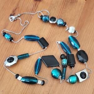 Vintage Glass Beaded Necklace